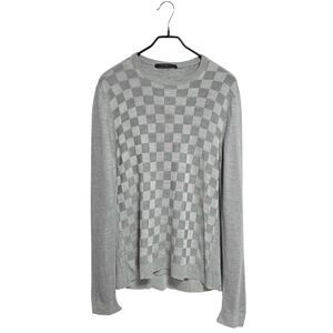 Damier Check Silk Knit